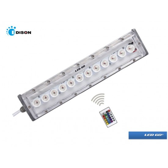 WW12 PC RGB LED DUVAR BOYAMA IR UZAKTAN KUMANDALI IP67 220V