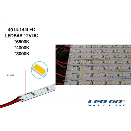 4014B SMD LED BAR 144 LED/m 100CM 12VDC