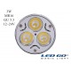 MR16 3W 12/24V AC-DC GU5.3 IGNE AYAKLI LED LAMBA