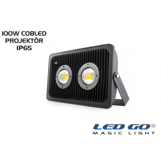 CP-ECO-100-24V AC-DC COBLED PROJEKTÖR,100W,IP65