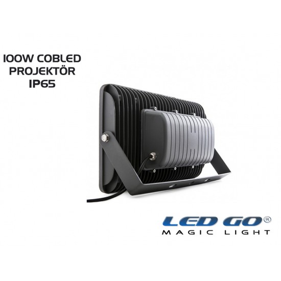 CP-ECO-100-24V AC-DC COBLED PROJEKTÖR,100W,IP65