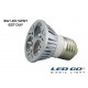 3 WATT LED SPOT AMPUL E27 DUY-YEŞİL RENK-24V