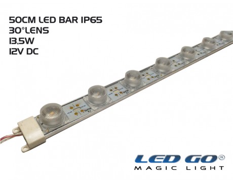 13,5W Mercekli Led Çubuk ,50cm,12V DC,IP65