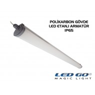 LET-20PCE | LED Polikarbon Gövdeli Etanj Armatür 20W IP65 620mm