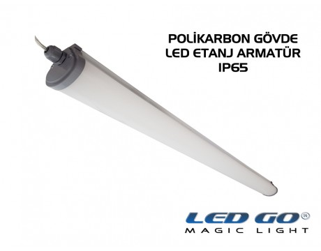 LET-20PCE | LED Polikarbon Gövdeli Etanj Armatür 20W IP65 620mm