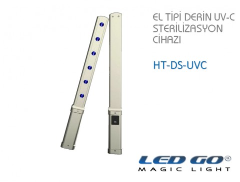 HT-DS-UVC EL TİPİ DERİN UV-C LED STERİLİZASYON CİHAZI 