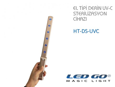 HT-DS-UVC EL TİPİ DERİN UV-C LED STERİLİZASYON CİHAZI 