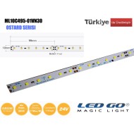 ML10C495-01VN30 | 2835 LEDBAR-50CM-60LED/M-24VDC CEM1 PCB 10mm OSRAM/SAMSUNG LED