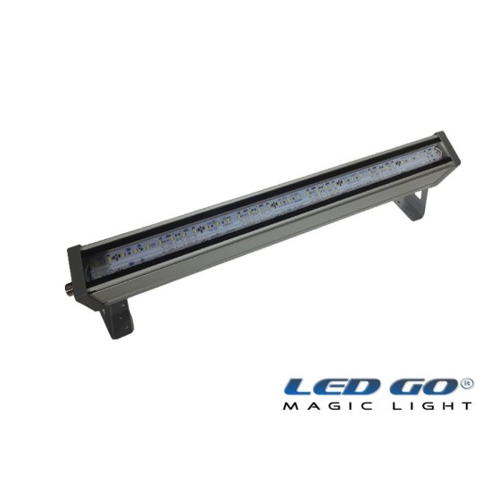 LET-21ANL-24VD | 21W,24V DC,TEMPERLİ CAMLI LED ETANJ SLIM ARMATÜR,IP67