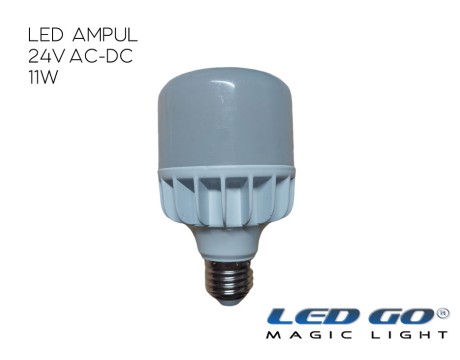 Led Go®LBN-11-24V E27 Led lamba, 11W, 24V AC-DC