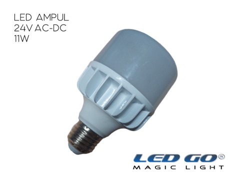 Led Go®LBN-11-24V E27 Led lamba, 11W, 24V AC-DC