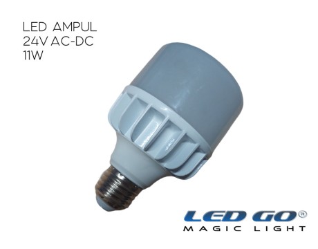 Led Go®LBN-11-24V E27 Led lamba, 11W, 24V AC-DC