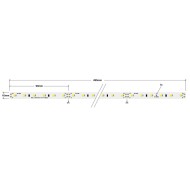 ML10C495-01VN30 | 2835 LEDBAR-50CM-60LED/M-24VDC CEM1 PCB 10mm OSRAM/SAMSUNG LED