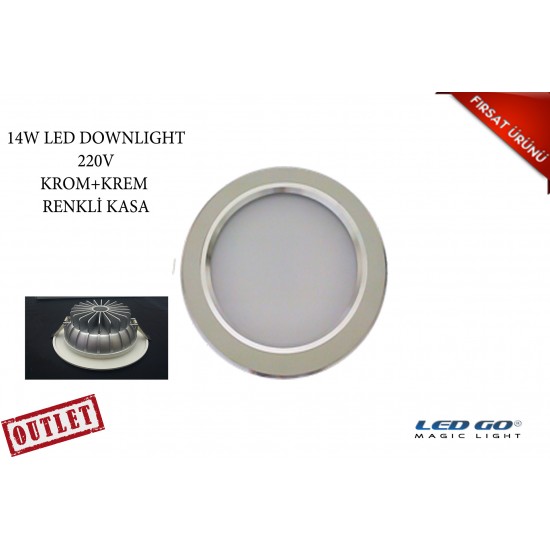 14W ÇİFTRENK LED DOWNLIGHT