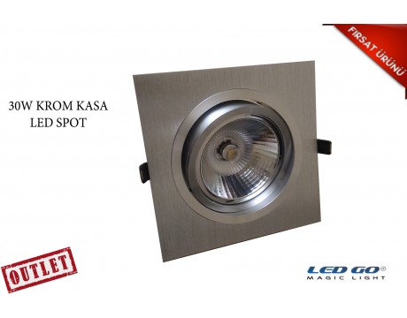 30W LED KROM KARE ARMATÜR