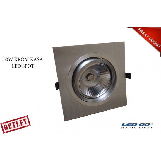 30W LED KROM KARE ARMATÜR