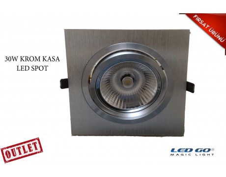 30W LED KROM KARE ARMATÜR