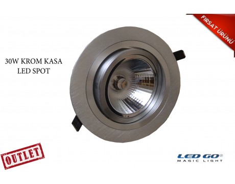 30W LED KROM YUVARLAK ARMATÜR