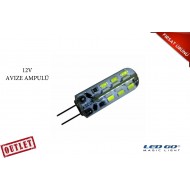 G4 12VAC LED AVIZE AMPUL