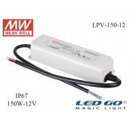 MEAN WELL  LPV-150-12 120 W, 12 V, 10 A,SABİT VOLTAJ