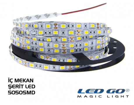 SERIT LED 5050SMD 300LED IC MEKAN 12VDC 5M PAKET