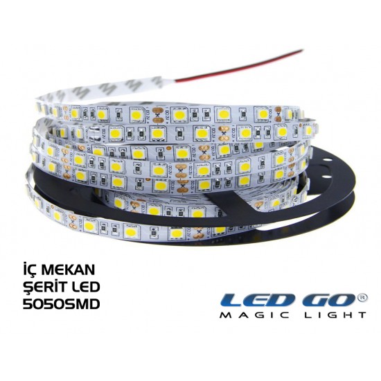 SERIT LED 5050SMD 300LED IC MEKAN 12VDC 5M PAKET