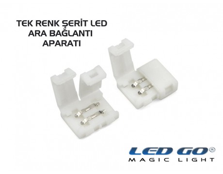 Şerit Led Birleştirme Aparatı Mono Renkler İçin