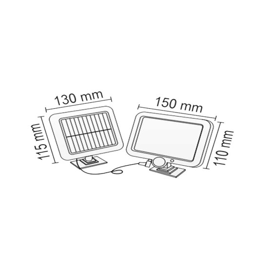 Solar Modüler Projektör FL-3229