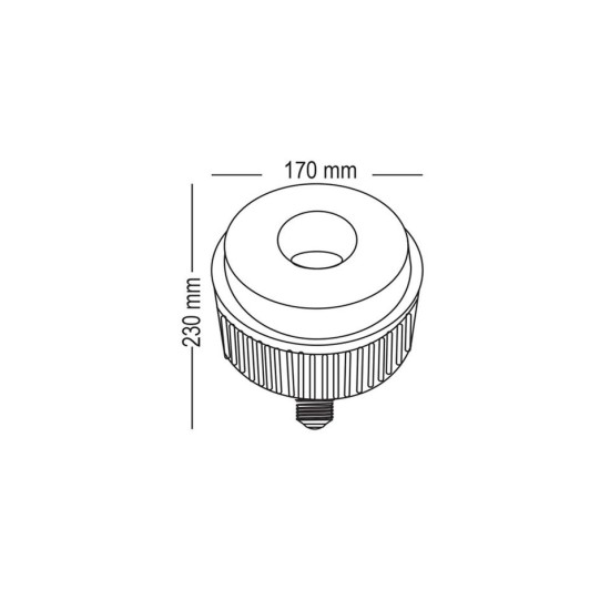 80W Sanayi Tipi LED Ampül E27 duylu FL-6049