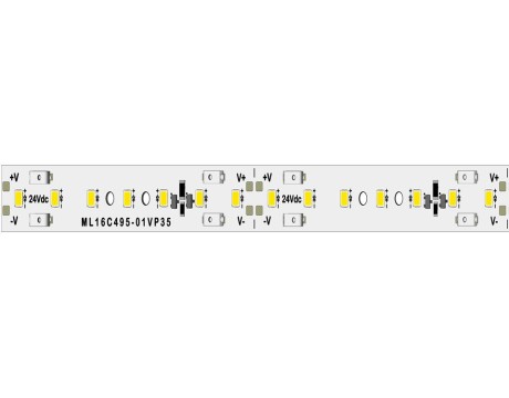 ML16A495-01VP35-24V | 2835SMD LED Bar 24V DC 70LED 16X495mm