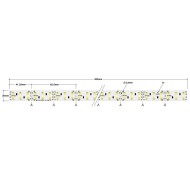 ML20C495-01VN72-24V |2835SMD LED Bar 24V DC 144LED 20X495mm